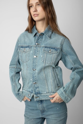 Veste en jean - Bleu clair