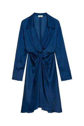 Robe midi - Bleu roi