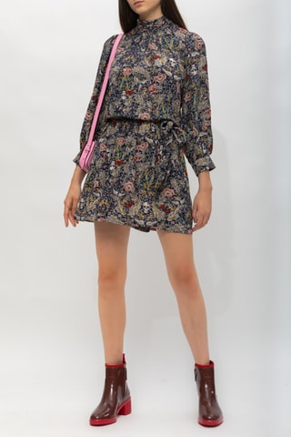 Robe patineuse - Bleu nuit