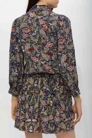 Robe patineuse - Bleu nuit