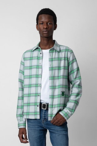 Chemise en coton biologique - Gris