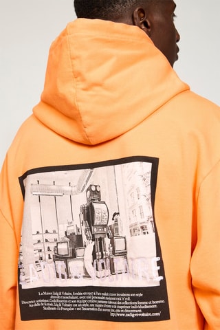 Sweat en cachemire - Orange