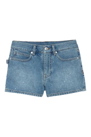 Short en jean - Bleu