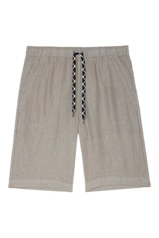 Bermuda en lin - Beige