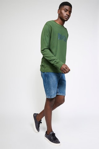 Bermuda en jean - Ciel