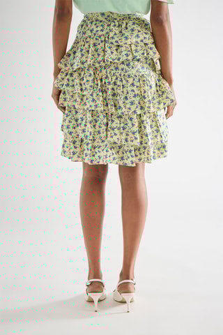 Jupe volantée - Ecru