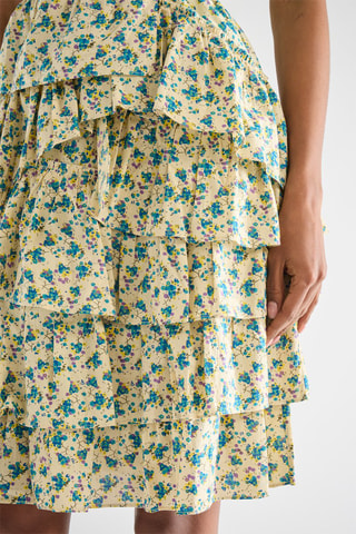 Jupe volantée - Ecru