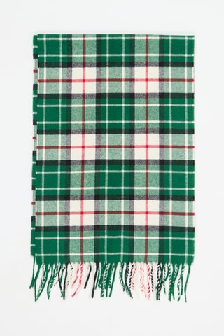 Echarpe em lã - Verde