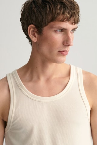 Camisola de alças - Cru