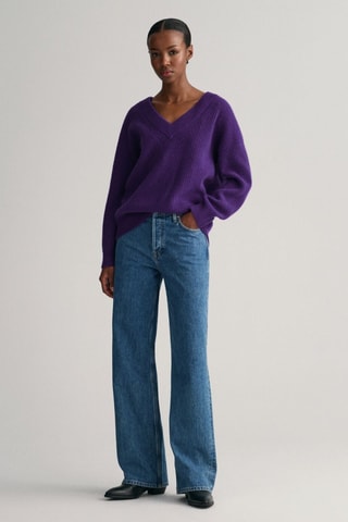 Pull en laine d’agneau - Violet