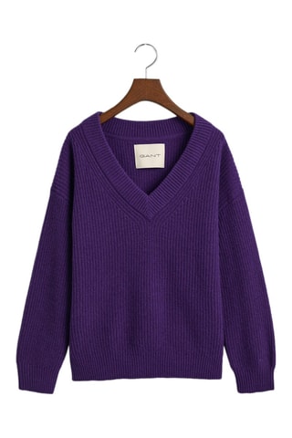 Pull en laine d’agneau - Violet