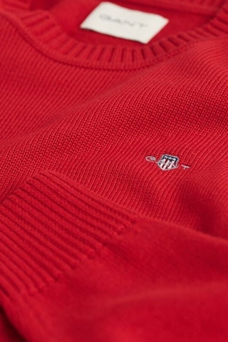 Camisola em algodão biológico - Vermelho