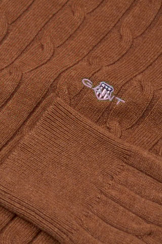 Camisola slim - Castanho