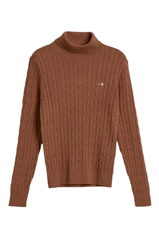 Camisola slim - Castanho