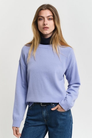 Camisola de lã - Azul