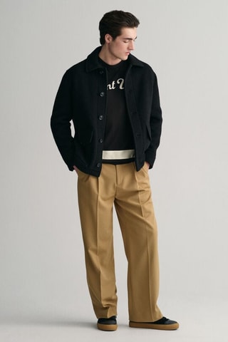 Camisola de lã - Preto