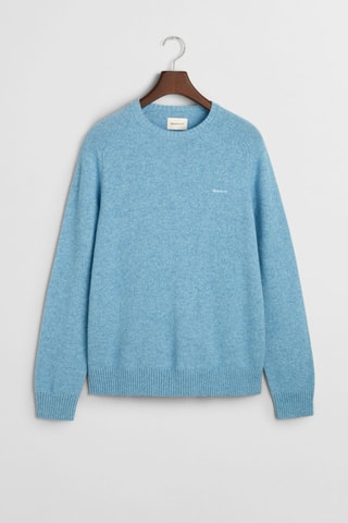 Camisola de lã - Azul-celeste mesclado