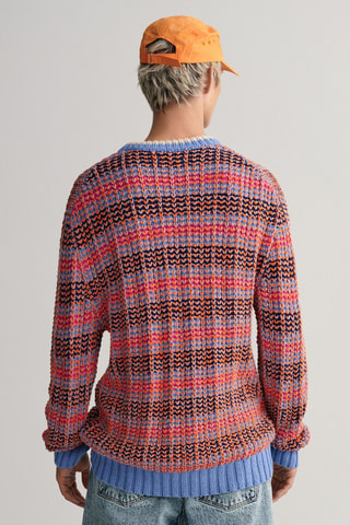 Camisola relaxed - Azul-claro