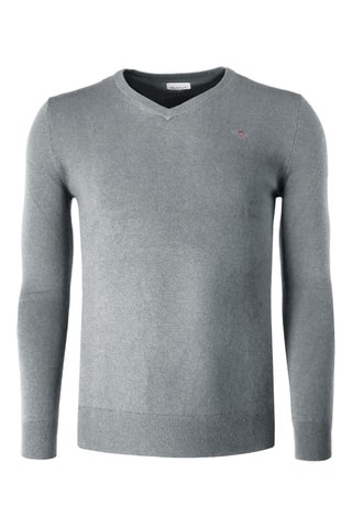 Camisola de lã - Cinzento-claro