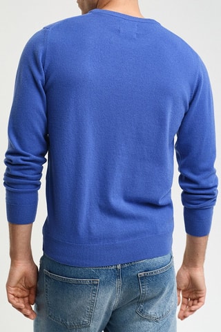 Camisola em lã de cordeiro - Azul-claro