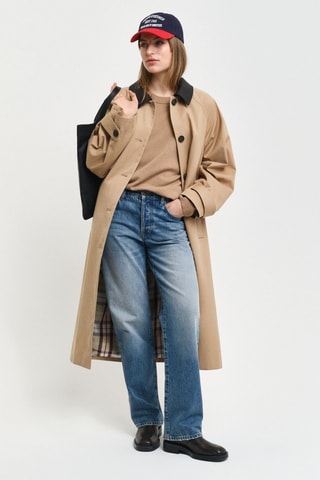 Camisola em lã de cordeiro - Camel