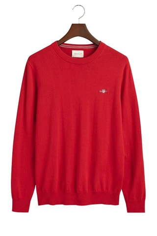 Camisola regular - Vermelho