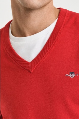 Camisola regular - Vermelho