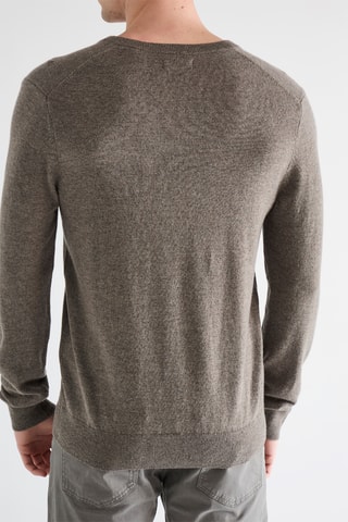 Camisola em lã - Castanho