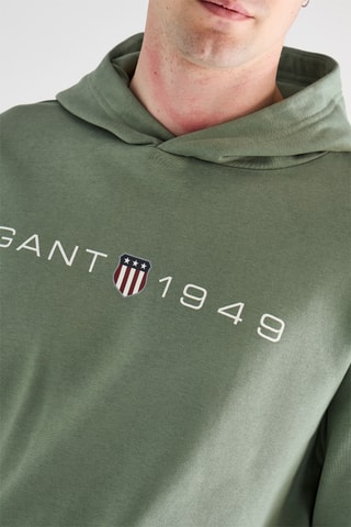 Camisola com capuz - Verde