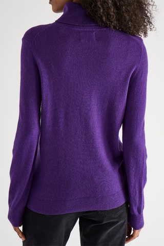 Camisola em lã - Violeta