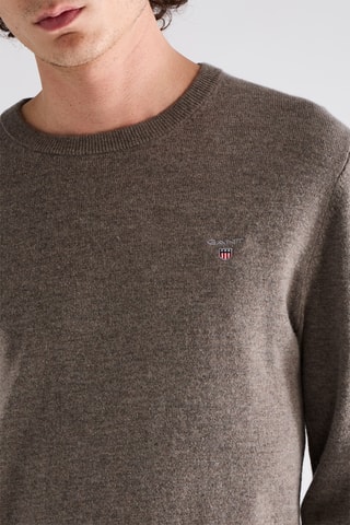 Camisola em lã - Castanho