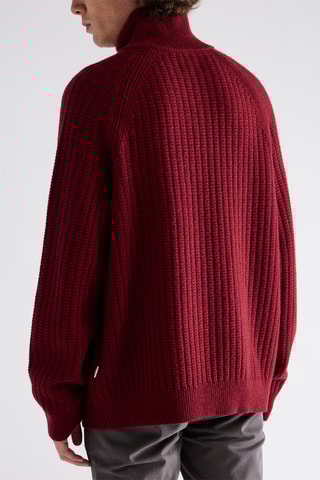 Camisola em lã - Bordô