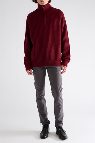Camisola em lã - Bordô