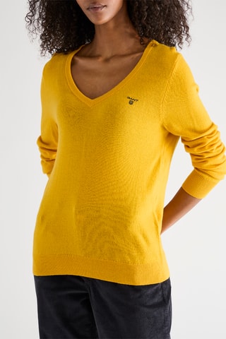 Camisola em lã - Amarelo