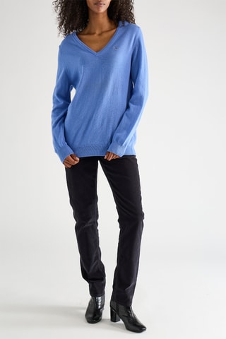 Camisola em lã - Azul