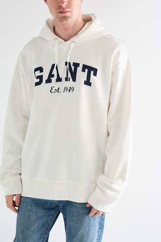 Camisola com capuz - Branco