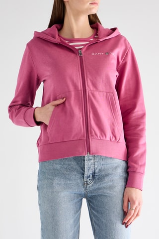 Sweat com capuz - Rosa