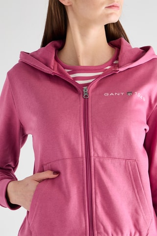 Sweat com capuz - Rosa