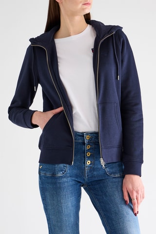 Sweat com capuz - Azul-marinho