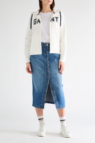 Sweat com capuz - Branco