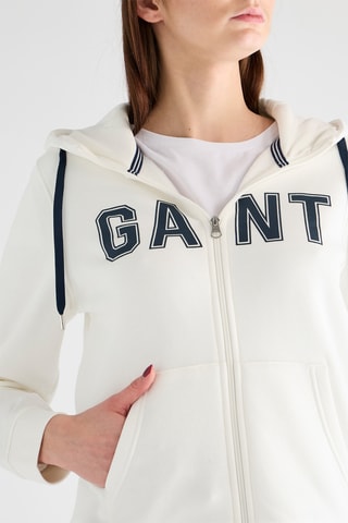 Sweat com capuz - Branco