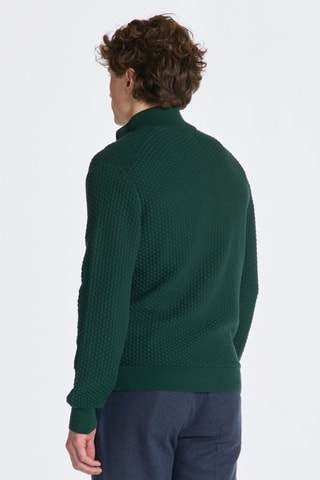 Casaco regular - Verde-escuro