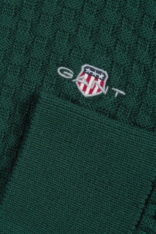 Casaco regular - Verde-escuro