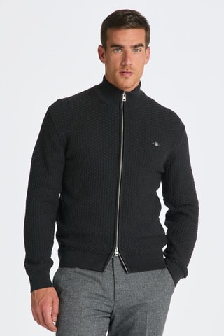 Casaco regular - Preto