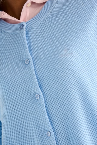 Casaco de malha - Azul-celeste