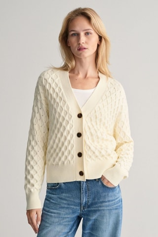 Casaco relaxed - Creme