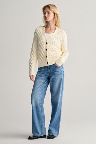 Casaco relaxed - Creme