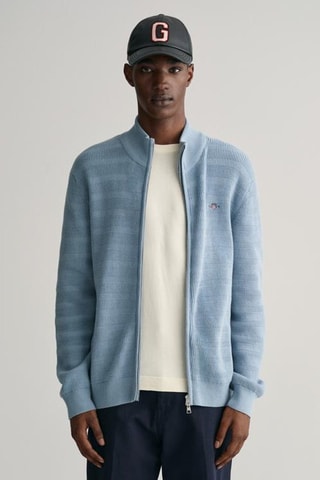 Casaco de malha - Azul-claro