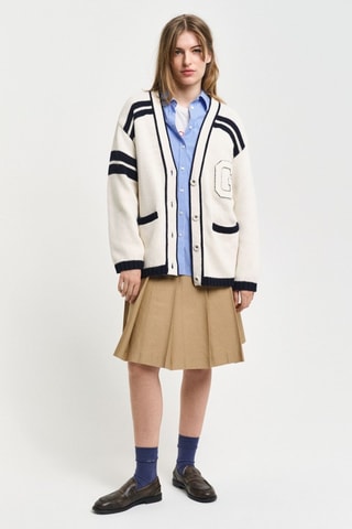 Casaco em lã - Creme