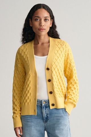 Casaco de malha - Amarelo